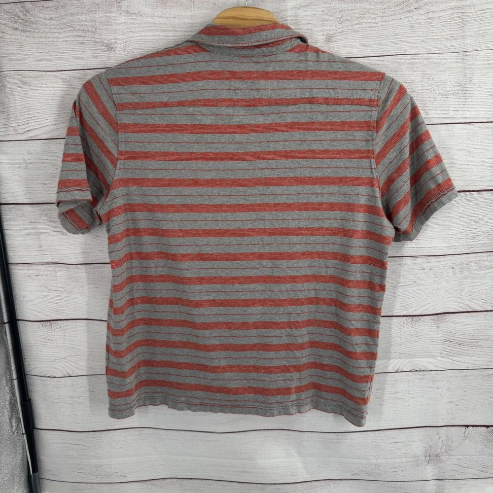 The North Face California Heritage Striped Polo Shirt Mens XL Casual Golf Hiking